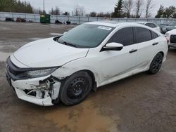 Salvage cars for sale from Copart Bowmanville, ON: 2016 Honda Civic Touring