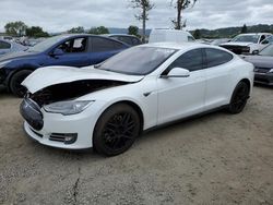 Vehiculos salvage en venta de Copart San Martin, CA: 2013 Tesla Model S