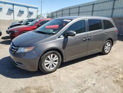 Salvage cars for sale from Copart Albuquerque, NM: 2017 Honda Odyssey SE