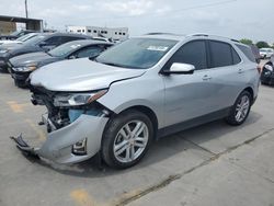 Vehiculos salvage en venta de Copart Grand Prairie, TX: 2019 Chevrolet Equinox Premier