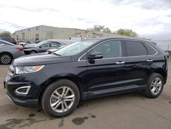Salvage cars for sale at New Britain, CT auction: 2017 Ford Edge SEL