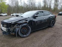Salvage cars for sale from Copart Bowmanville, ON: 2016 Nissan Maxima 3.5S
