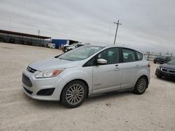 Salvage cars for sale at Andrews, TX auction: 2015 Ford C-MAX SE