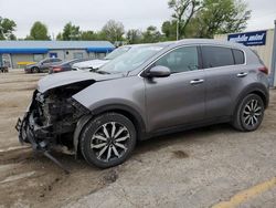 Vehiculos salvage en venta de Copart Wichita, KS: 2017 KIA Sportage EX