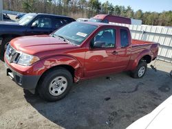 Salvage trucks for sale at Exeter, RI auction: 2014 Nissan Frontier S