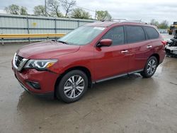 Salvage cars for sale from Copart Lebanon, TN: 2018 Nissan Pathfinder S