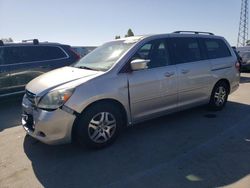 Salvage cars for sale from Copart Hayward, CA: 2007 Honda Odyssey EXL