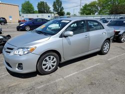 Salvage cars for sale from Copart Moraine, OH: 2011 Toyota Corolla Base