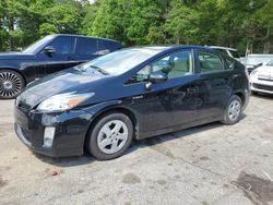 Salvage cars for sale at Austell, GA auction: 2011 Toyota Prius