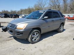 Salvage cars for sale at Ellwood City, PA auction: 2008 KIA Sportage EX