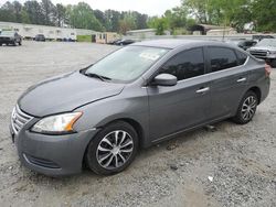 Salvage cars for sale from Copart Fairburn, GA: 2015 Nissan Sentra S