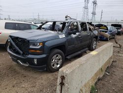 Salvage cars for sale at Elgin, IL auction: 2018 Chevrolet Silverado K1500 LT