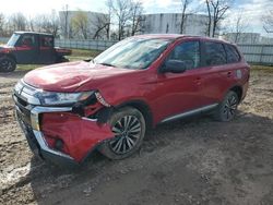 Salvage cars for sale from Copart Central Square, NY: 2020 Mitsubishi Outlander SE