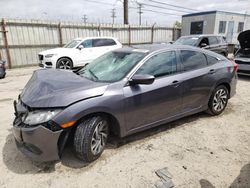 Salvage cars for sale at Los Angeles, CA auction: 2018 Honda Civic EX