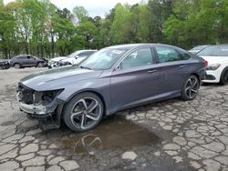 Honda Accord salvage cars for sale: 2018 Honda Accord Sport