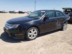 Salvage cars for sale at Amarillo, TX auction: 2012 Ford Fusion SE