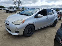 Salvage cars for sale at San Martin, CA auction: 2012 Toyota Prius C