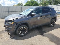 Salvage SUVs for sale at auction: 2017 Jeep Compass Trailhawk