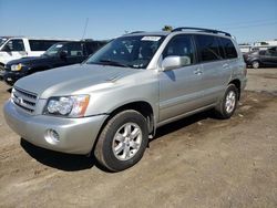Salvage cars for sale from Copart San Diego, CA: 2003 Toyota Highlander Limited