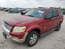 Salvage cars for sale at Houston, TX auction: 2008 Ford Explorer XLT
