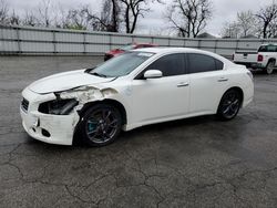 Salvage cars for sale from Copart West Mifflin, PA: 2012 Nissan Maxima S