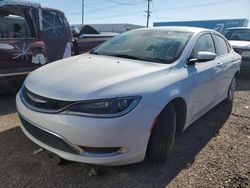 Chrysler 200 salvage cars for sale: 2015 Chrysler 200 Limited