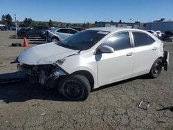 Salvage cars for sale from Copart Vallejo, CA: 2015 Toyota Corolla ECO