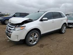 Salvage cars for sale at Brighton, CO auction: 2014 Ford Edge Limited