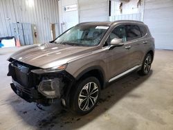 Salvage cars for sale at Austell, GA auction: 2019 Hyundai Santa FE Limited