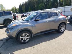 Salvage cars for sale from Copart Arlington, WA: 2011 Nissan Juke S