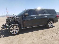 Salvage cars for sale from Copart Greenwood, NE: 2023 Ford Expedition Max King Ranch