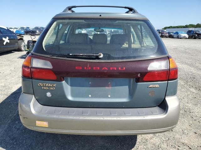 2001 Subaru Legacy Outback H6 3.0 LL Bean