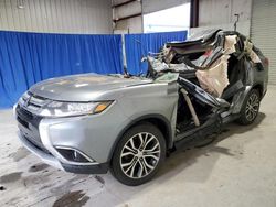 Salvage cars for sale at Hurricane, WV auction: 2017 Mitsubishi Outlander SE