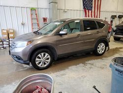 Salvage cars for sale at Mcfarland, WI auction: 2012 Honda CR-V EXL