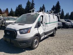 Salvage cars for sale from Copart Graham, WA: 2022 Ford Transit T-250