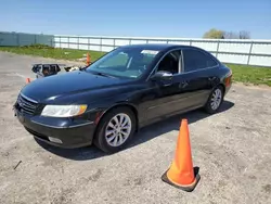 Salvage cars for sale from Copart Mcfarland, WI: 2008 Hyundai Azera SE