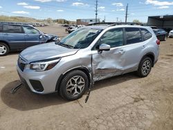 Salvage cars for sale from Copart Colorado Springs, CO: 2019 Subaru Forester Premium
