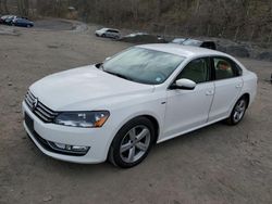 Salvage cars for sale from Copart Marlboro, NY: 2015 Volkswagen Passat S