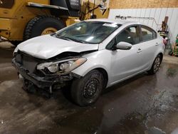 Salvage cars for sale from Copart Anchorage, AK: 2016 KIA Forte LX