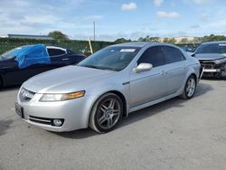 Salvage cars for sale at Orlando, FL auction: 2007 Acura TL