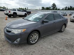 Salvage cars for sale from Copart Houston, TX: 2014 Toyota Camry Hybrid