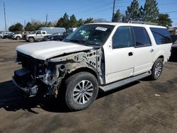 Ford salvage cars for sale: 2015 Ford Expedition EL XLT