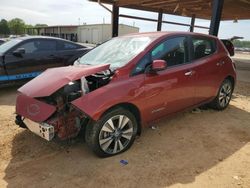 Salvage cars for sale at Tanner, AL auction: 2013 Nissan Leaf S