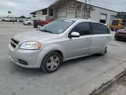 Vehiculos salvage en venta de Copart Corpus Christi, TX: 2011 Chevrolet Aveo LS
