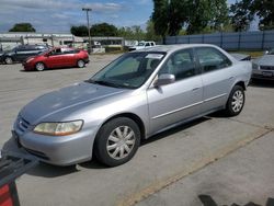 Salvage cars for sale at auction: 2001 Honda Accord LX