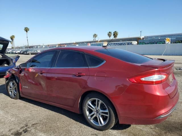 2016 Ford Fusion SE Hybrid