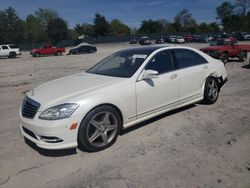 Salvage cars for sale at Madisonville, TN auction: 2010 Mercedes-Benz S 550 4matic