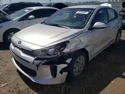 Salvage cars for sale at Elgin, IL auction: 2020 KIA Rio LX