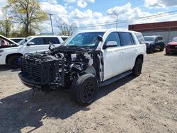 Salvage cars for sale at Hillsborough, NJ auction: 2017 Chevrolet Tahoe Police
