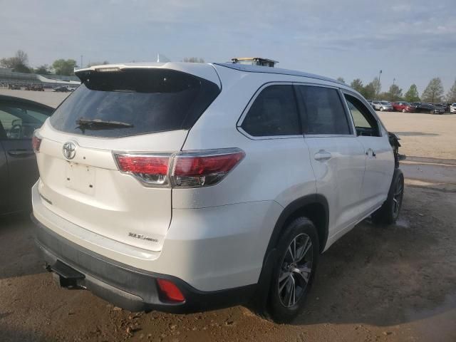 2016 Toyota Highlander XLE